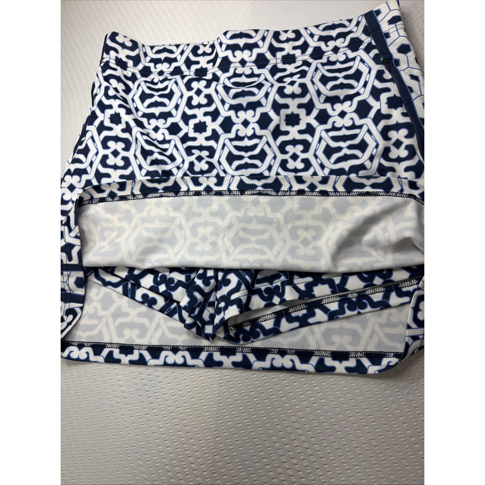 Gretchen Scott Skippy Skort Blue Rio Gio Golf Pickleball Tennis Medium Stretch - Picture 8 of 12